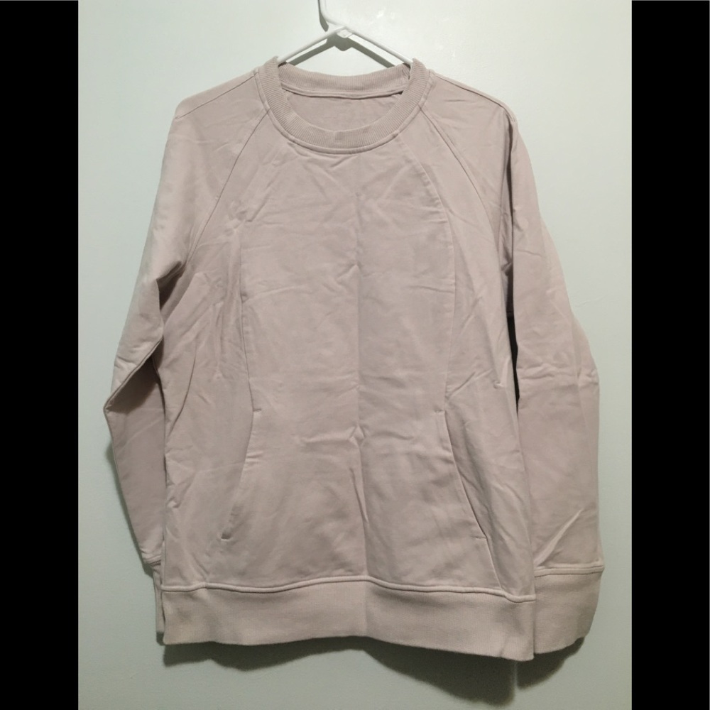 15, Lululemon Scuba Crew Light Chrome